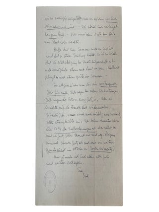 Large Archive of Personal and Scientific Correspondence Documenting Nobel Prize Winning Carl Cori and Gerty Cori Spanning More Than 30 Years