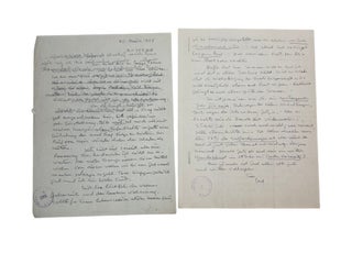 Large Archive of Personal and Scientific Correspondence Documenting Nobel Prize Winning Carl Cori and Gerty Cori Spanning More Than 30 Years