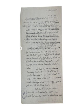 Large Archive of Personal and Scientific Correspondence Documenting Nobel Prize Winning Carl Cori and Gerty Cori Spanning More Than 30 Years