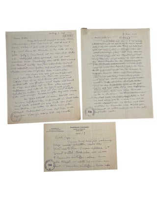 Large Archive of Personal and Scientific Correspondence Documenting Nobel Prize Winning Carl Cori and Gerty Cori Spanning More Than 30 Years
