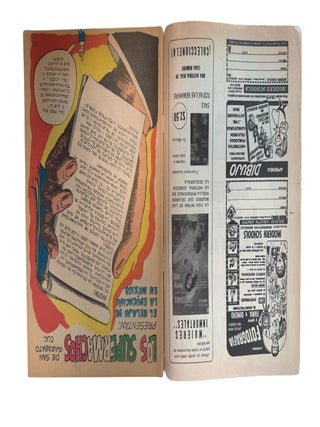 Mexican Satire Comic "Los Supermachos", with Themes of Political Corruption and Gender Politics, Archive 1972-79