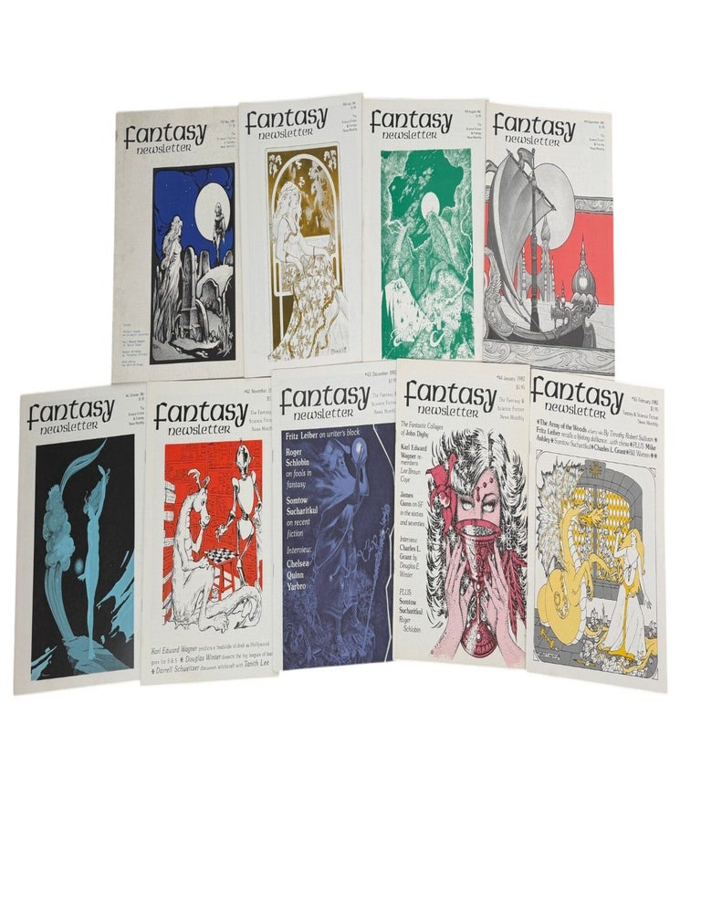 Fantasy Newsletter archive During the Transition of Independent Fanzine to University Based...