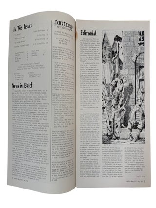 Fantasy Newsletter archive During the Transition of Independent Fanzine to University Based Fantasy Criticism, 9 Issues, 1981-82