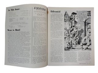 Fantasy Newsletter archive During the Transition of Independent Fanzine to University Based Fantasy Criticism, 9 Issues, 1981-82