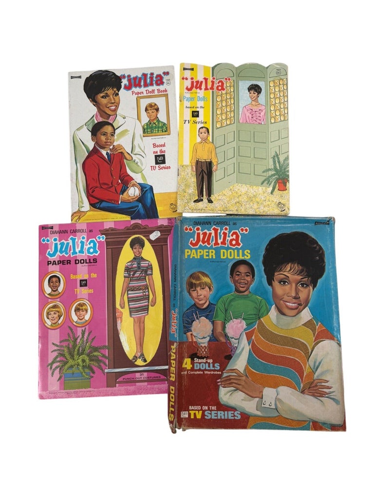 "Julia" The First Black Woman-Lead American Sitcom Paper Doll Book Archive, 1968-71