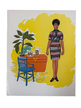 "Julia" The First Black Woman-Lead American Sitcom Paper Doll Book Archive, 1968-71