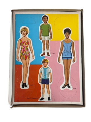"Julia" The First Black Woman-Lead American Sitcom Paper Doll Book Archive, 1968-71