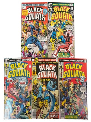 Item #23738 One of Marvel's First Black Heroes Black Goliath, Full Run Issues 1-5, 1976....