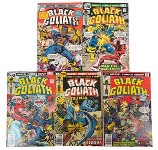 Item #23738 One of Marvel's First Black Heroes Black Goliath, Full Run Issues 1-5, 1976....