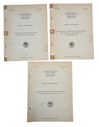 the Federal Search for strategic Mineral Supply: Cuban Nickel, Western Manganese, andTwenty Six Federal Mining Investigations from the Postwar United States, 1947 to 1957