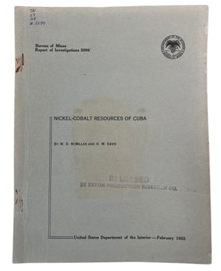 the Federal Search for strategic Mineral Supply: Cuban Nickel, Western Manganese, andTwenty Six Federal Mining Investigations from the Postwar United States, 1947 to 1957