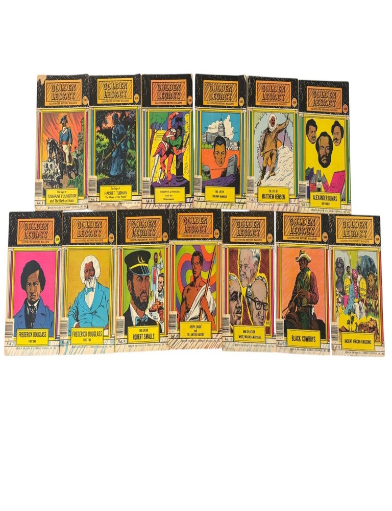 Black History Comic Book Series Golden Legacy Featuring Harriet Tubman, Alexandre Dumas, and the...