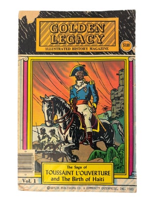 Black History Comic Book Series Golden Legacy Featuring Harriet Tubman, Alexandre Dumas, and the Amistad Uprising, 1983 Edition