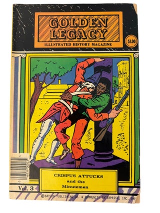 Black History Comic Book Series Golden Legacy Featuring Harriet Tubman, Alexandre Dumas, and the Amistad Uprising, 1983 Edition