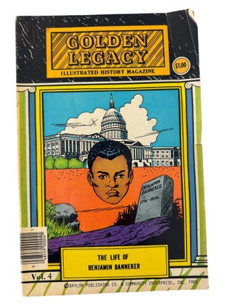 Black History Comic Book Series Golden Legacy Featuring Harriet Tubman, Alexandre Dumas, and the Amistad Uprising, 1983 Edition