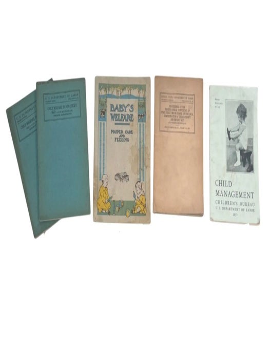 Early 20th Century Child Welfare, Maternal Health, and Government Instruction on Raising...