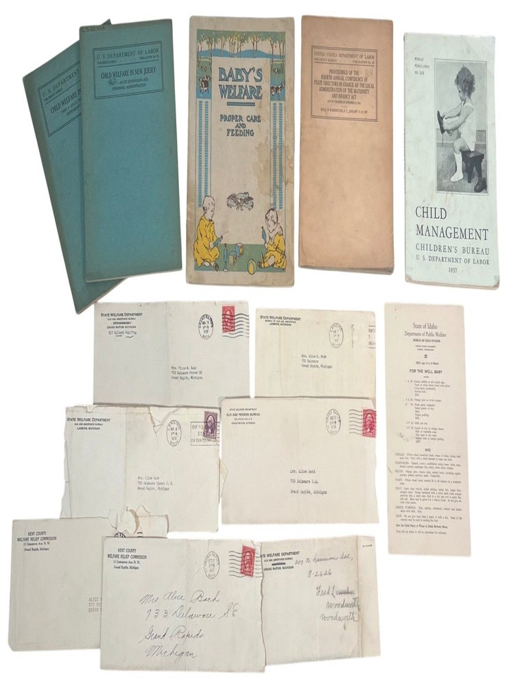Early 20th Century Child Welfare, Maternal Health, and Government Instruction on Raising...