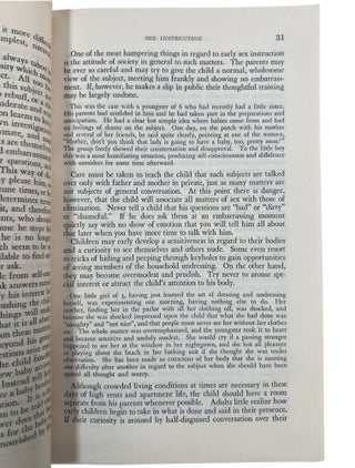 Early 20th Century Child Welfare, Maternal Health, and Government Instruction on Raising Children, 1914 to 1937