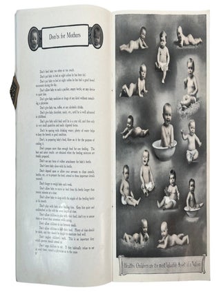 Early 20th Century Child Welfare, Maternal Health, and Government Instruction on Raising Children, 1914 to 1937