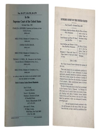 Item #23747 Racial Exclusion, State Action, and Separation of Powers in Shelley v. Kraemer and...