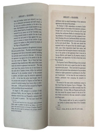 Racial Exclusion, State Action, and Separation of Powers in Shelley v. Kraemer and Bowsher v. Synar, 1948 to 1986