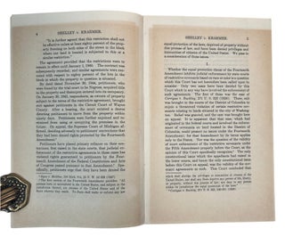 Racial Exclusion, State Action, and Separation of Powers in Shelley v. Kraemer and Bowsher v. Synar, 1948 to 1986
