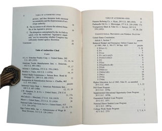 Racial Exclusion, State Action, and Separation of Powers in Shelley v. Kraemer and Bowsher v. Synar, 1948 to 1986