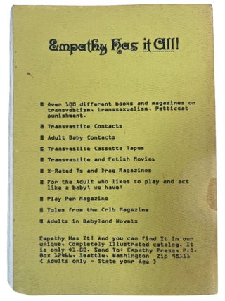 Cross Dressing, and Gender Transformation in Nine Adult Fiction Booklets, Empathy Press, 1982 to 1990