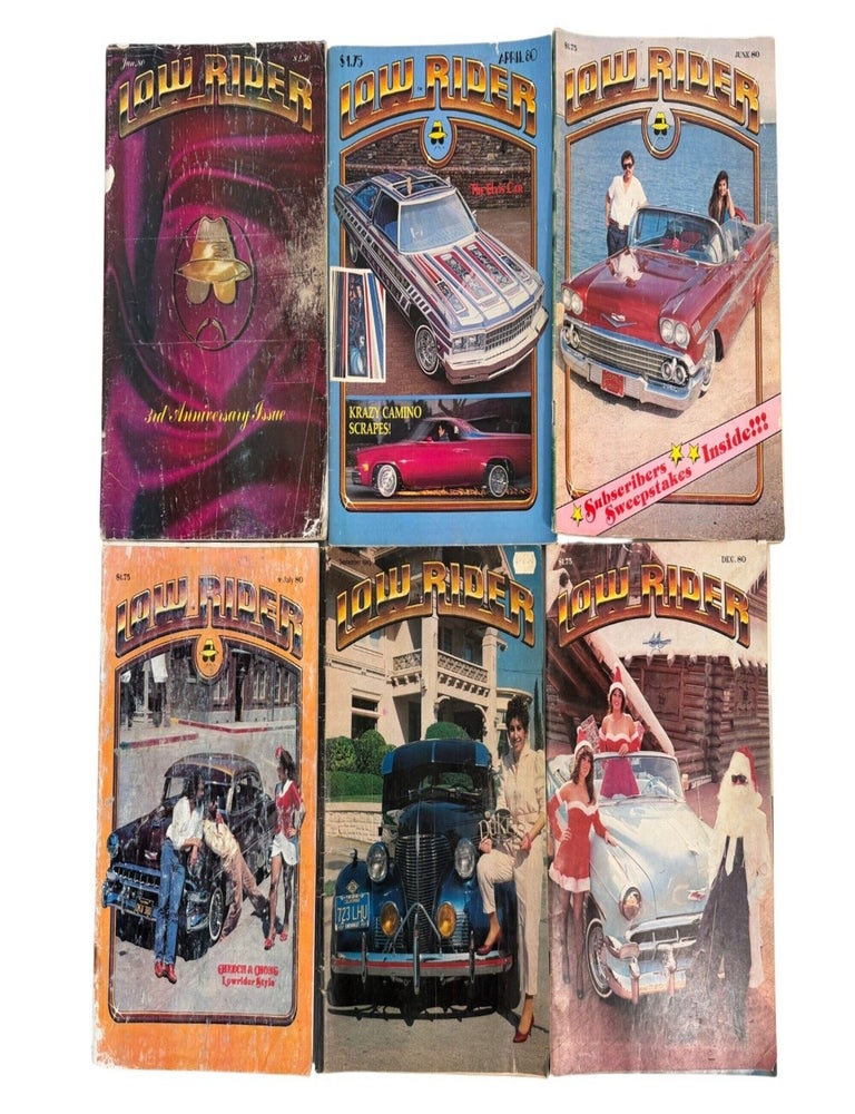 California Chicano Cultural Periodical Lowrider Magazine archive, 1980