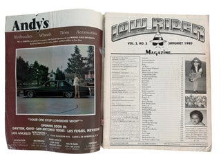 California Chicano Cultural Periodical Lowrider Magazine archive, 1980