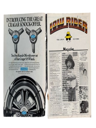 California Chicano Cultural Periodical Lowrider Magazine archive, 1980