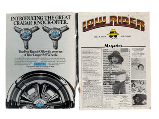 California Chicano Cultural Periodical Lowrider Magazine archive, 1980