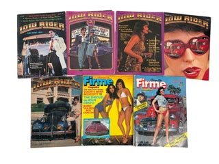 Item #23751 California Chicano Cultural Periodical Lowrider Magazine and Firme Magazine: Chicano...