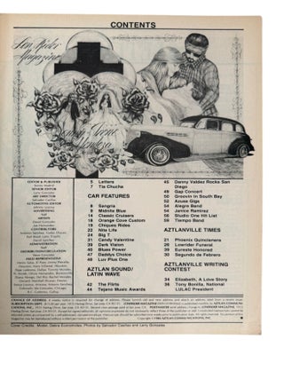 California Chicano Cultural Periodical Lowrider Magazine and Firme Magazine: Chicano Life, 7 Issues, 1981-83