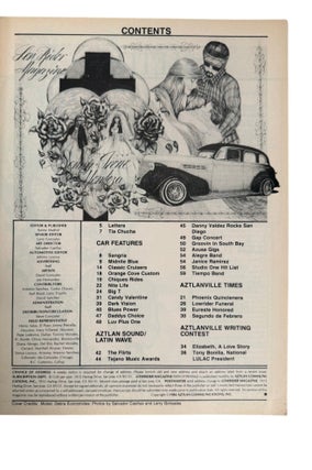 California Chicano Cultural Periodical Lowrider Magazine and Firme Magazine: Chicano Life, 7 Issues, 1981-83