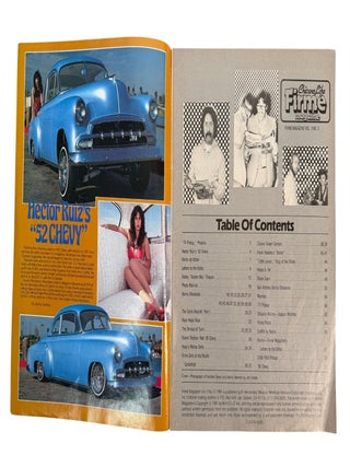 California Chicano Cultural Periodical Lowrider Magazine and Firme Magazine: Chicano Life, 7 Issues, 1981-83