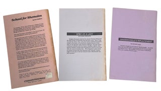 Three Gender Transformation, Cross Dressing, and Erotica Novels From Empathy & Reluctant Press, 1991 to 1992