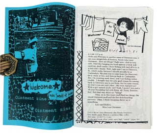 Feminist Zines, Perzines, Punk Distribution, and DIY Youth Culture, Archive of 9 Zines Including Ego Records and Billy's Mitten, 1997 to 2003