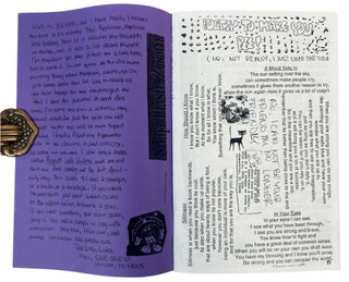 Feminist Zines, Perzines, Punk Distribution, and DIY Youth Culture, Archive of 9 Zines Including Ego Records and Billy's Mitten, 1997 to 2003