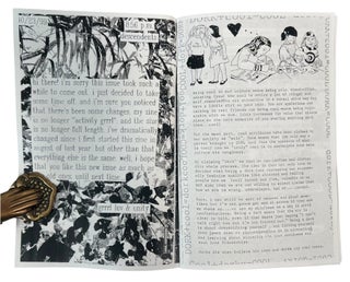Feminist Zines, Perzines, Punk Distribution, and DIY Youth Culture, Archive of 9 Zines Including Ego Records and Billy's Mitten, 1997 to 2003
