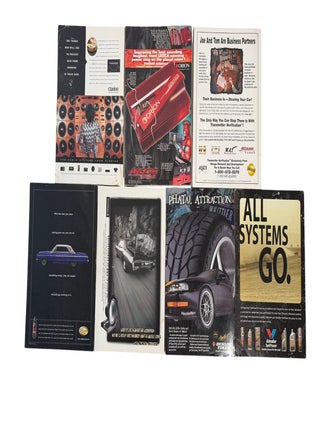 California Chicano Cultural Periodical Lowrider Magazine, 7 Issues, 1996-98