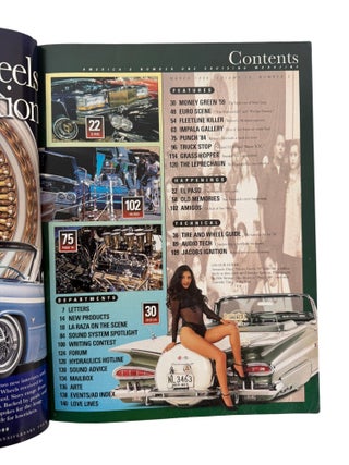 California Chicano Cultural Periodical Lowrider Magazine, 6 Issues, 1995-96