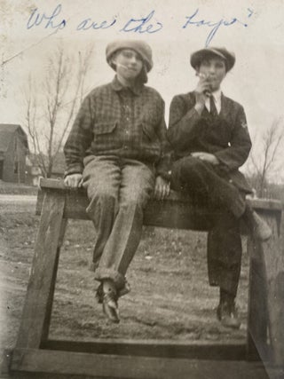 Drag History: Partially Identified Early Gender Nonconforming Cross Dressing in American Vernacular Photography, 1900s-30s