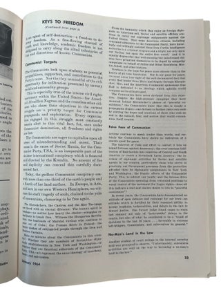Hoover Era Policing, Anticommunism, and the Civil Rights Movement: Complete 1964 Run of "FBI Law Enforcement Bulletin"