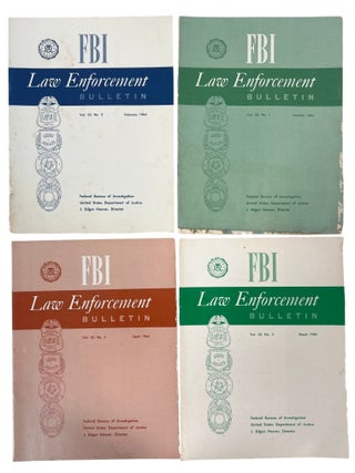 Hoover Era Policing, Anticommunism, and the Civil Rights Movement: Complete 1964 Run of "FBI Law Enforcement Bulletin"