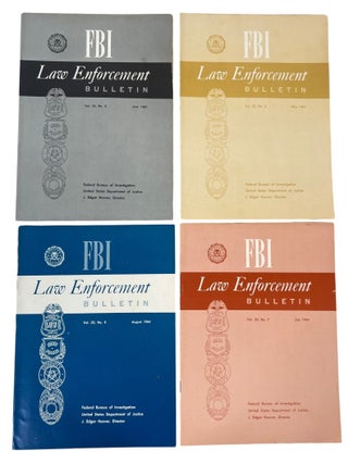 Hoover Era Policing, Anticommunism, and the Civil Rights Movement: Complete 1964 Run of "FBI Law Enforcement Bulletin"