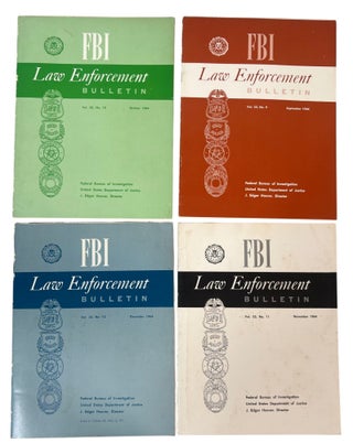 Hoover Era Policing, Anticommunism, and the Civil Rights Movement: Complete 1964 Run of "FBI Law Enforcement Bulletin"