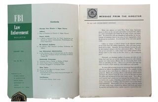Hoover Era Policing, Anticommunism, and the Civil Rights Movement: Complete 1964 Run of "FBI Law Enforcement Bulletin"