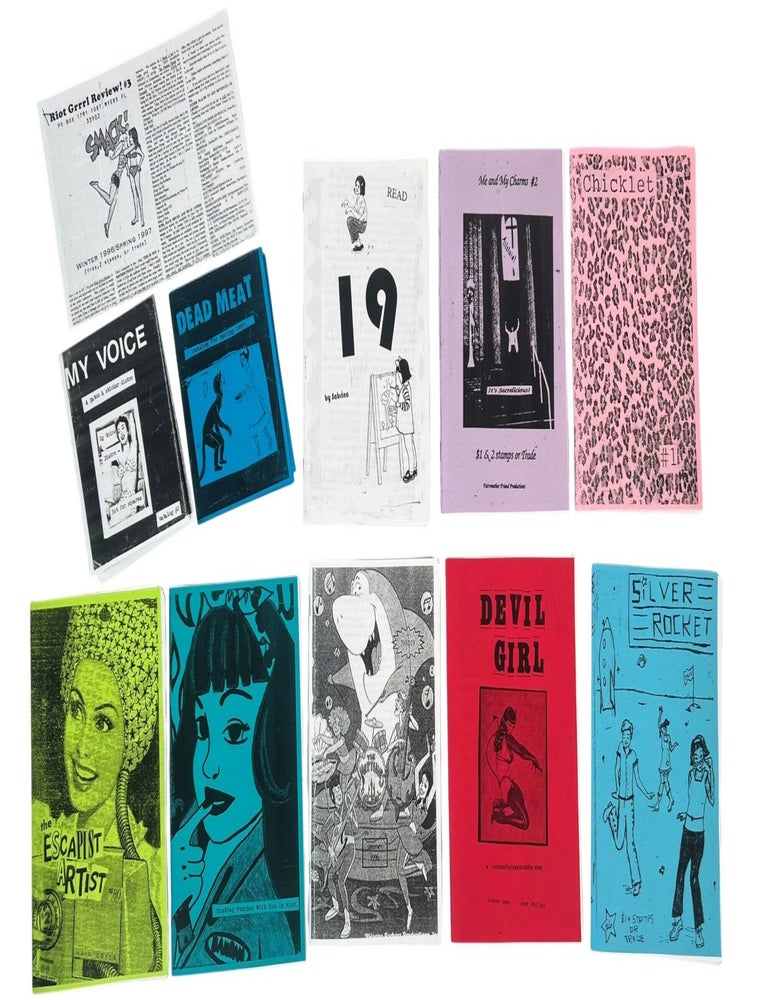 Archive of Ten Feminist Zines, Distro Culture, and DIY Publishing, 1996 to 2005