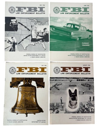 FBI Law Enforcement Bulletin on Policing the New Left and Outmoded Police Practice: Complete 12 Issue Run, 1966
